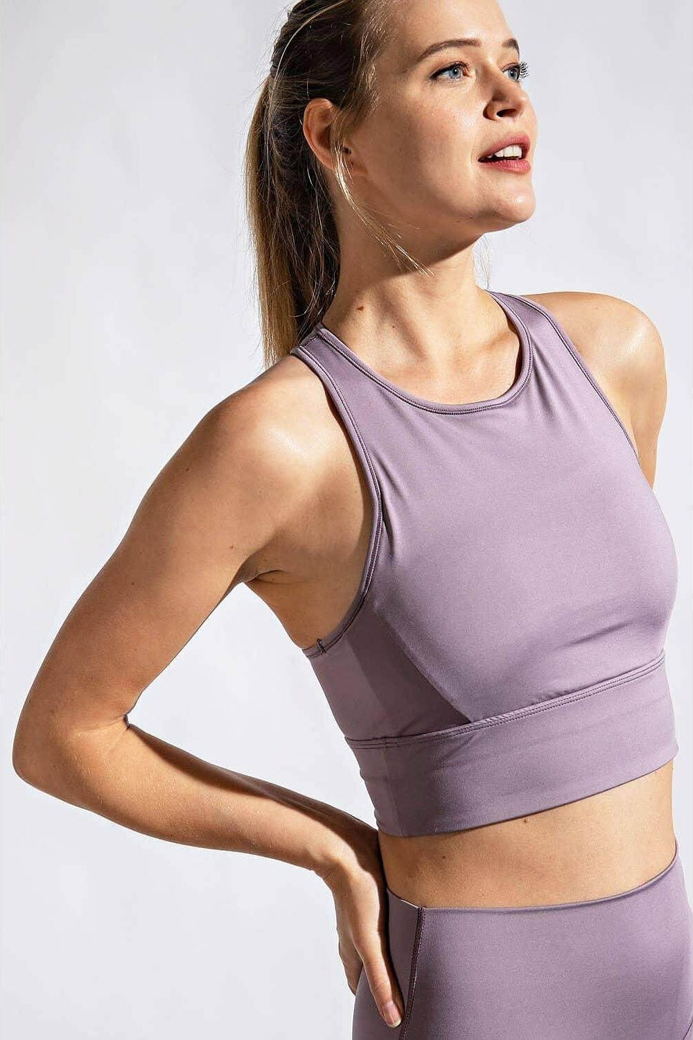 Compression Yoga Sports Bra - Violet Verbena *Small Only* – Bunky & Marie's  Boutique