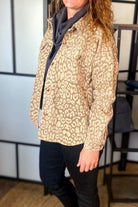 *Final Sale* Leopard Corduroy Shacket *Small - Med - Large* - Bunky & Marie's Boutique