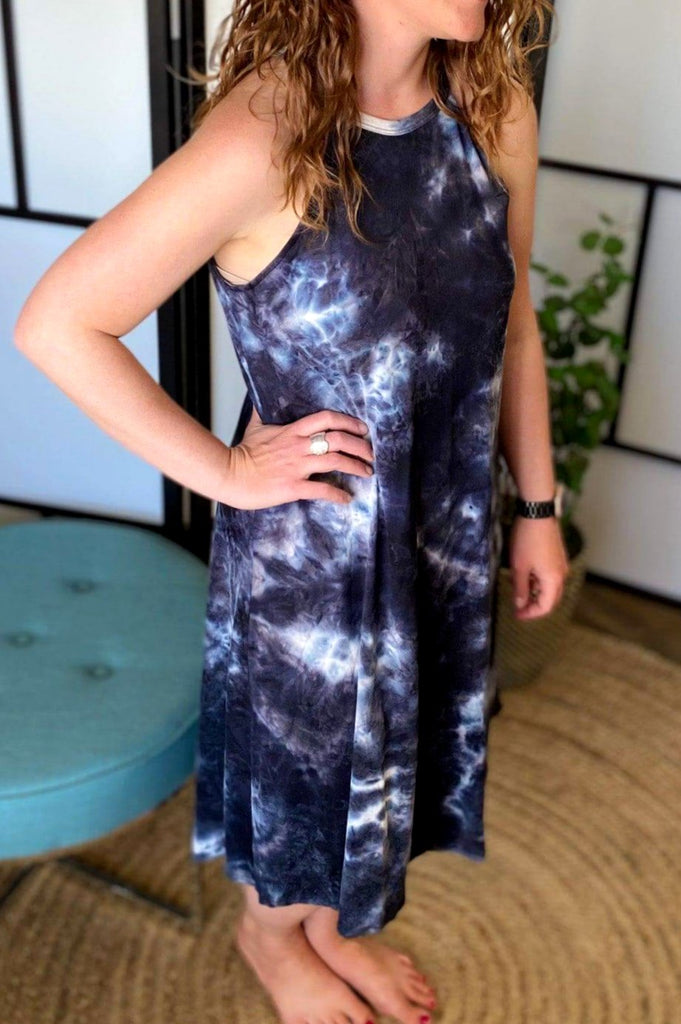 *Final Sale* Starry Night Dress *Small - Large - XL* - Bunky & Marie's Boutique