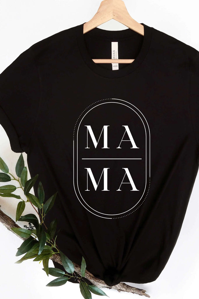 MA\MA Graphic Tee - Black - Bunky & Marie's Boutique